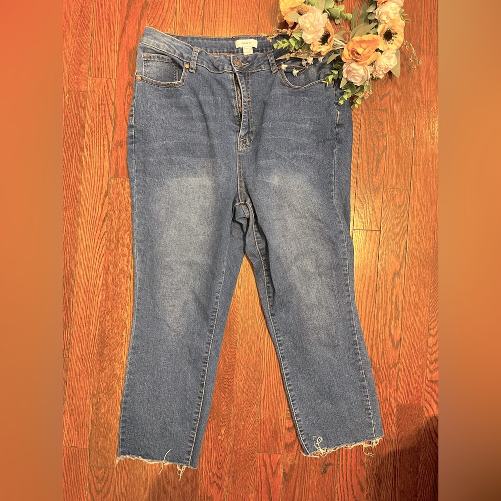 Forever21 Plus Mom Jeans